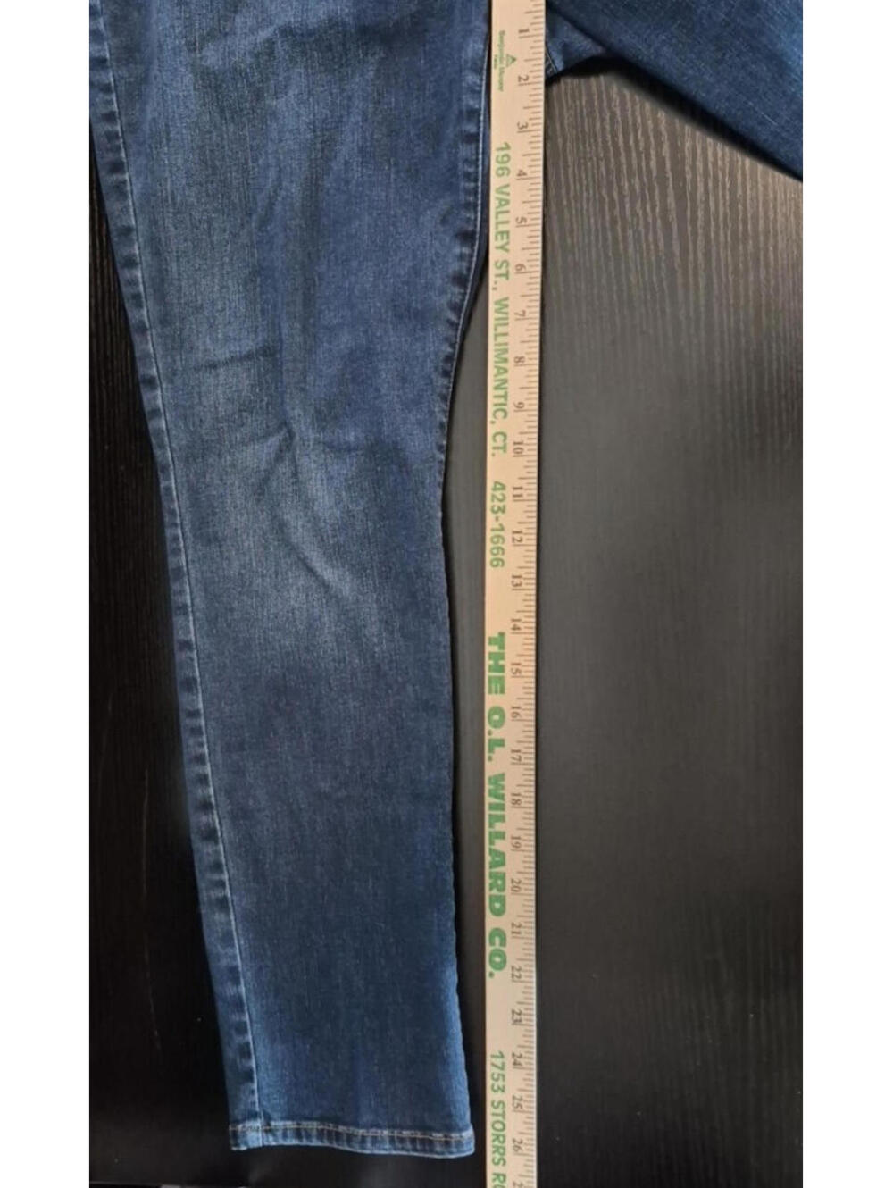 Chico's So Slimming Dark Wash Blue Denim Jeans Women's Size 2 ( 12 ) - Picture 16 of 16